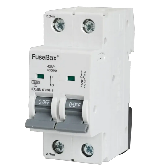 Fusebox 63A C CURVE MCB 10kA 2P - Electrical Fusebox 63A C CURVE MCB 10kA 2P Electrical