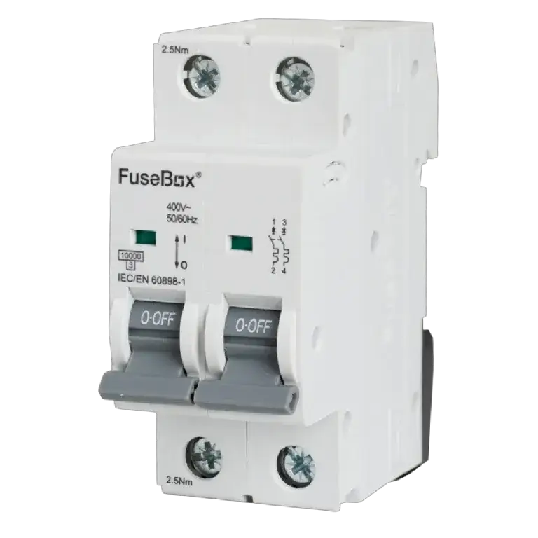 Fusebox 25A D CURVE MCB 10kA 2P - Electrical Fusebox 25A D CURVE MCB 10kA 2P Electrical