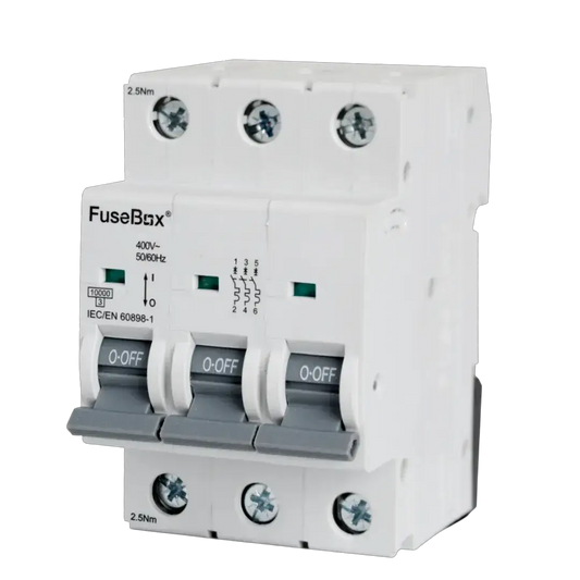 Fusebox 25A D CURVE MCB 10kA 3P - Electrical Fusebox 25A D CURVE MCB 10kA 3P Electrical