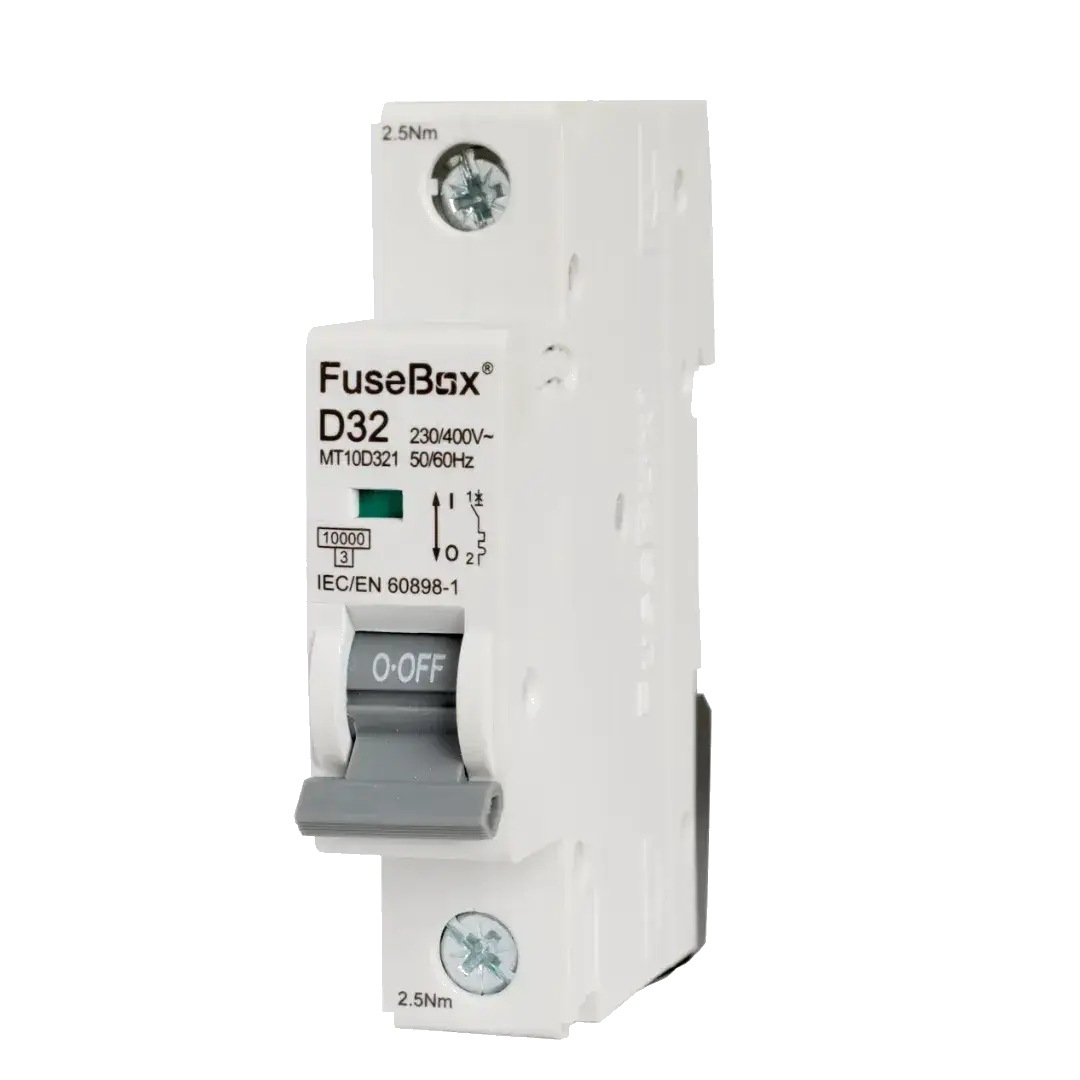 Fusebox 32A D CURVE MCB 10kA 1P - Electrical Fusebox 32A D CURVE MCB 10kA 1P Electrical