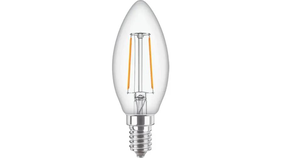 SGINIFY Philips CorePro, LEDbulb, B35, 25 W, E14, 2700 K, 250 lm, CRI 80, 15000 h, Glass - SGINIFY Philips CorePro, LEDbulb, B35, 25 W, E14, 2700 K, 250 lm, CRI 80, 15000 h, Glass