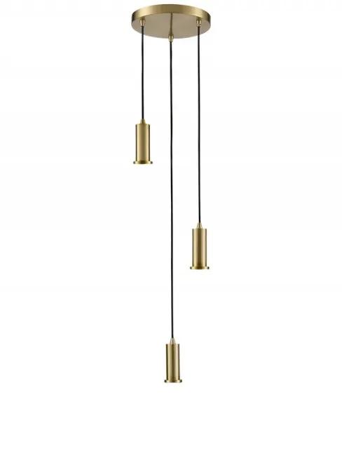 Franklite Mezcla 3 Light Aged Brass Spreader Only - Pendant Lights Franklite Mezcla 3 Light Aged Brass Spreader Only Pendant Lights