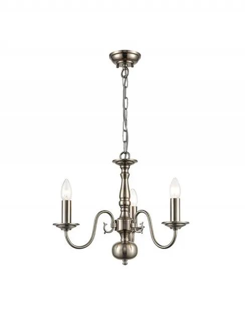 Franklite Mondrian 3 Light Fitting - Chandeliers Suspended Lights Chandeliers Franklite Mondrian 3 Light Fitting Suspended Lights