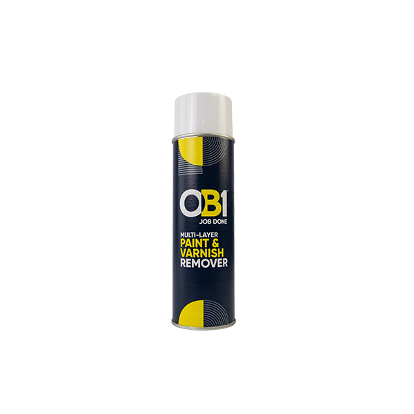 UNCRIMP OB1 MULTI-LAYER PAINT & VARNISH REMOVER AEROSOL 500ML - OB1 UNCRIMP OB1 MULTI-LAYER PAINT & VARNISH REMOVER AEROSOL 500ML OB1