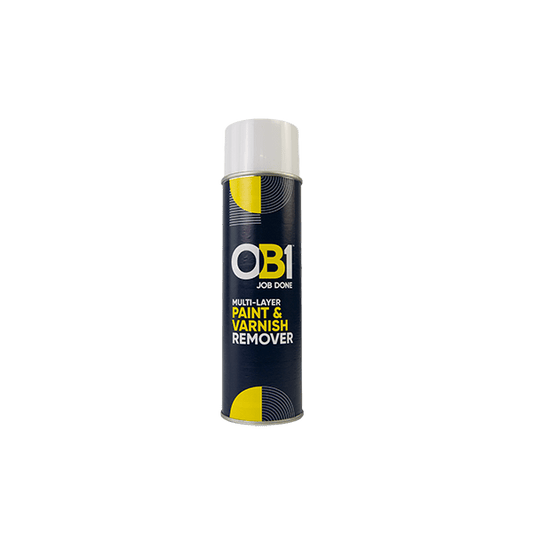 UNCRIMP OB1 MULTI-LAYER PAINT & VARNISH REMOVER AEROSOL 500ML - OB1 UNCRIMP OB1 MULTI-LAYER PAINT & VARNISH REMOVER AEROSOL 500ML OB1