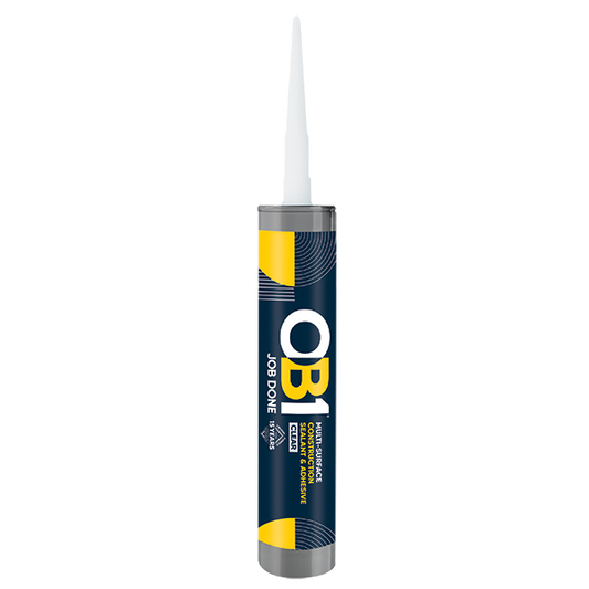 UNCRIMP OB1 MULTI-SURFACE CONSTRUCTION SEALANT & ADHESIVE CLEAR 290ML - OB1 UNCRIMP OB1 MULTI-SURFACE CONSTRUCTION SEALANT & ADHESIVE CLEAR 290ML OB1