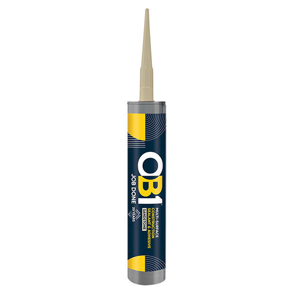 UNCRIMP OB1 MULTI-SURFACE CONSTRUCTION SEALANT & ADHESIVE SANDSTONE 290ML - OB1 UNCRIMP OB1 MULTI-SURFACE CONSTRUCTION SEALANT & ADHESIVE SANDSTONE 290ML OB1