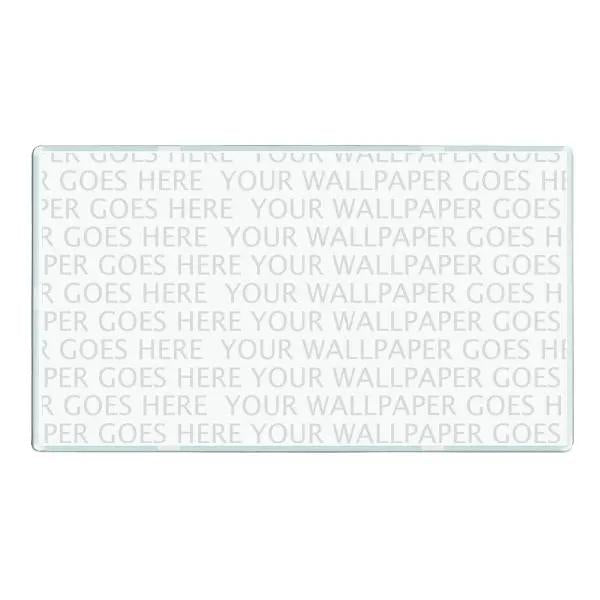 Percept Double Blank Plate