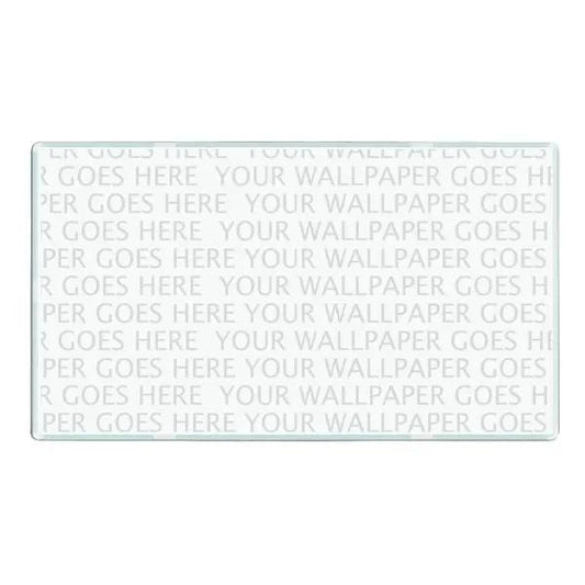 Percept Double Blank Plate