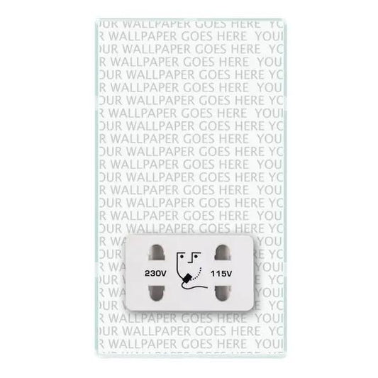 Percept Shaver Dual Volt Socket WH
