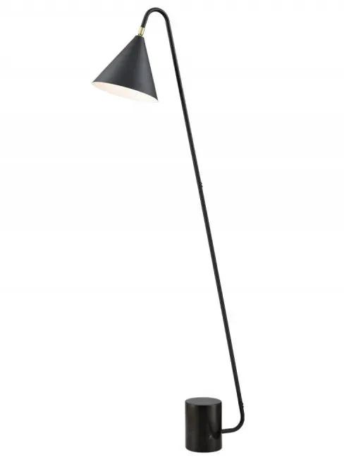 Franklite Paisley Matt Black Floor Lamp - Floor Lamps Floor Lamps Floor Lamps Franklite Paisley Matt Black Floor Lamp Floor Lamps