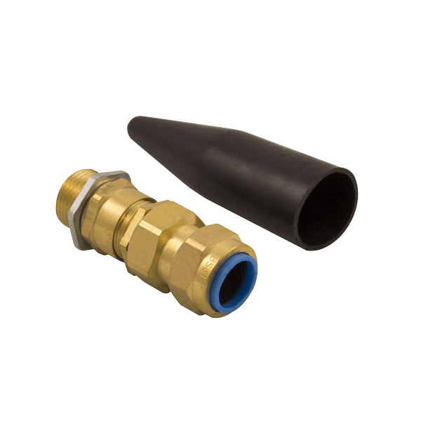UNCRIMP 2 x BRASS CABLE GLAND 20MM - AEIW UNCRIMP 2 x BRASS CABLE GLAND 20MM AEIW