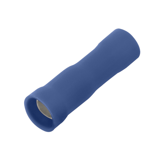 UNCRIMP 100 BLUE FEMALE AUTO BULLET TERMINAL5MM - Blue UNCRIMP 100 BLUE FEMALE AUTO BULLET TERMINAL5MM Blue