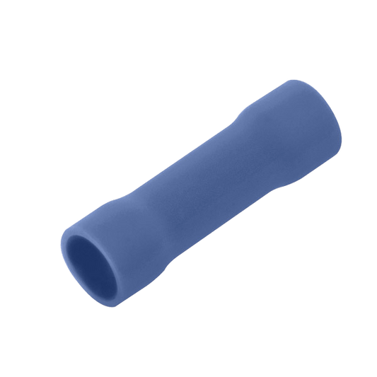 UNCRIMP BLUE BUTT CONNECTOR TERMINAL (PK100) - Blue UNCRIMP BLUE BUTT CONNECTOR TERMINAL (PK100) Blue