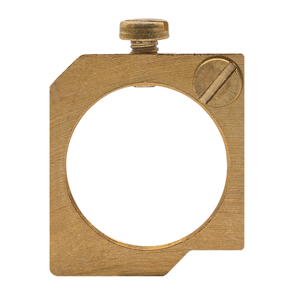 UNCRIMP Single Brass Earthing Plate Dia: 20mm (Pack of 2) - UNCRIMP Single Brass Earthing Plate Dia: 20mm (Pack of 2)