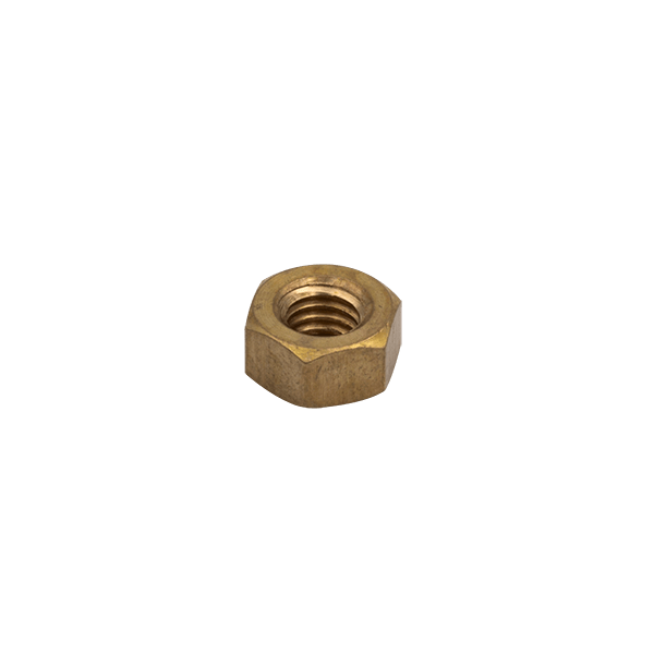 UNCRIMP M6 BRASS HEX NUT PK100 - Nuts - Washers UNCRIMP M6 BRASS HEX NUT PK100 Nuts - Washers
