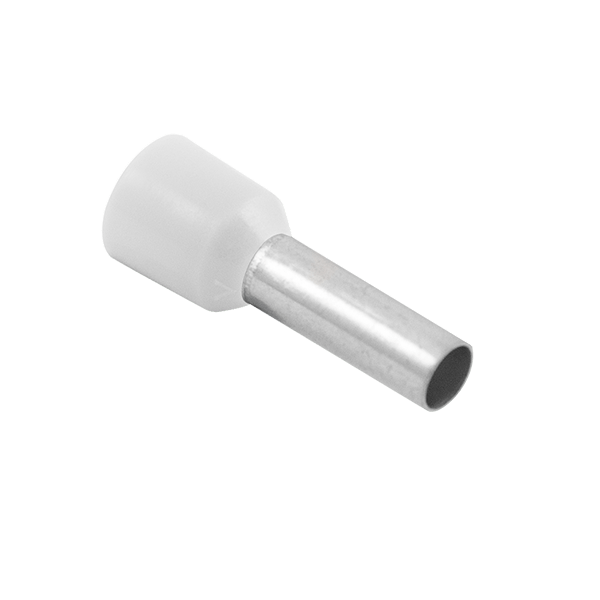 UNCRIMP Bootlace Ferrule 0.5mmý Wht French PK100 - Bootlace Ferrules UNCRIMP Bootlace Ferrule 0.5mmý Wht French PK100 Bootlace Ferrules