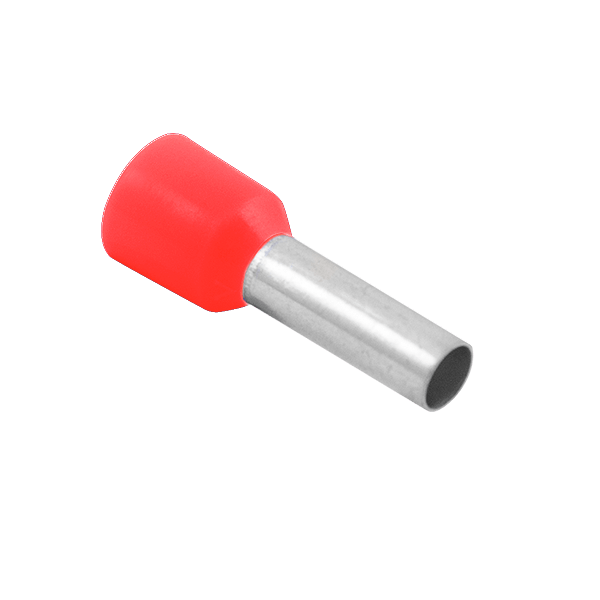 UNCRIMP Bootlace Ferrule 1.0mmý Red French PK100 - Bootlace Ferrules UNCRIMP Bootlace Ferrule 1.0mmý Red French PK100 Bootlace Ferrules