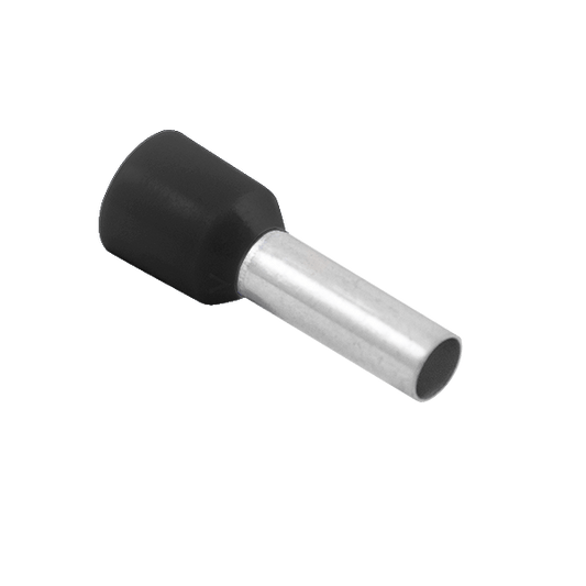 UNCRIMP Bootlace Ferrule 1.5mmý Blk French PK100 - Bootlace Ferrules UNCRIMP Bootlace Ferrule 1.5mmý Blk French PK100 Bootlace Ferrules