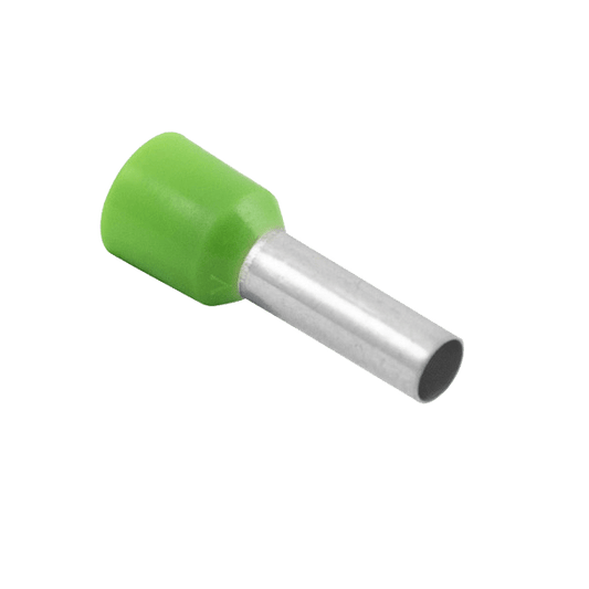 UNCRIMP Bootlace Ferrule 6mmý Green French PK100 - Bootlace Ferrules UNCRIMP Bootlace Ferrule 6mmý Green French PK100 Bootlace Ferrules