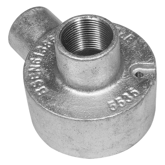 UNCRIMP 25MM 1W GALV BACK OUTLET TERMINAL (PK10) - Back Outlets UNCRIMP 25MM 1W GALV BACK OUTLET TERMINAL (PK10) Back Outlets