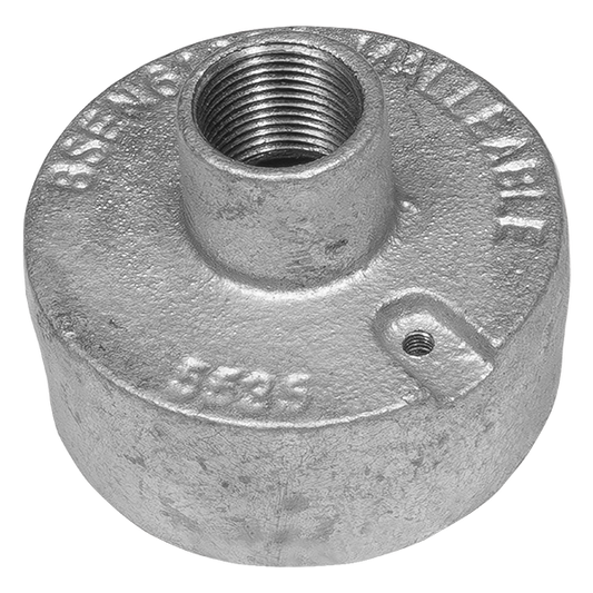 UNCRIMP 20MM GALV BACK OUTLET (PK10) - Back Outlets UNCRIMP 20MM GALV BACK OUTLET (PK10) Back Outlets