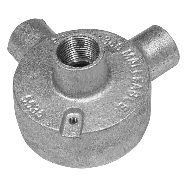 UNCRIMP 20MM 2W GALV ANGLE BACK OUTLET (PK10) - Back Outlets UNCRIMP 20MM 2W GALV ANGLE BACK OUTLET (PK10) Back Outlets