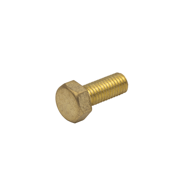UNCRIMP M8 X 25 HEXAGON BRASS SETSCREWS (PK100) - Set Screws UNCRIMP M8 X 25 HEXAGON BRASS SETSCREWS (PK100) Set Screws