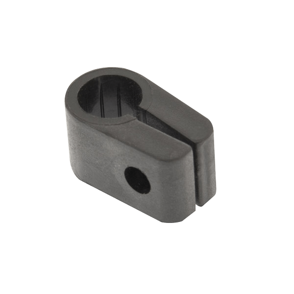 UNCRIMP CABLE CLEAT 12.7MM (PK100) - Black UNCRIMP CABLE CLEAT 12.7MM (PK100) Black