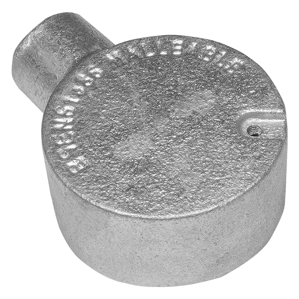 UNCRIMP 25MM 1 WAY GALV CONDUIT BOXES PK10 - Boxes UNCRIMP 25MM 1 WAY GALV CONDUIT BOXES PK10 Boxes