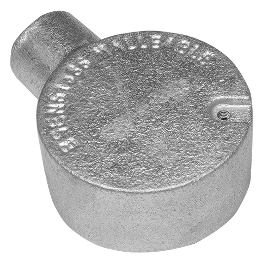 UNCRIMP 25MM 1 WAY GALV CONDUIT BOXES PK10 - Boxes UNCRIMP 25MM 1 WAY GALV CONDUIT BOXES PK10 Boxes
