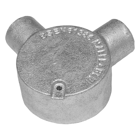 UNCRIMP 25MM 2 WAY ANGLE GALV CONDUIT BOXES PK10 - Boxes UNCRIMP 25MM 2 WAY ANGLE GALV CONDUIT BOXES PK10 Boxes