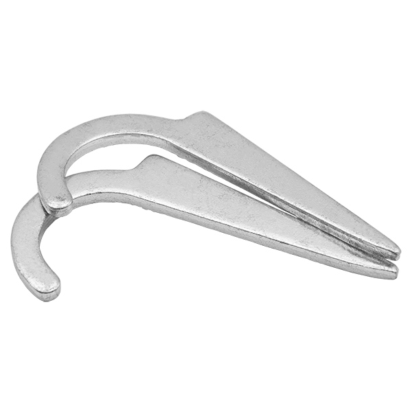 UNCRIMP 25MM BZP FLAT CRAMPETS (PK100) - Crampets UNCRIMP 25MM BZP FLAT CRAMPETS (PK100) Crampets