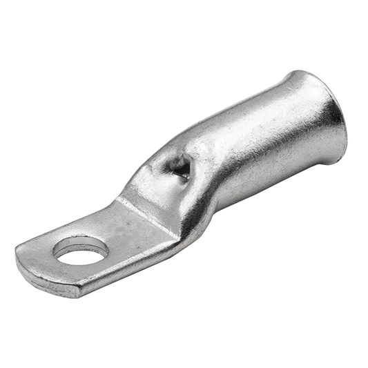 UNCRIMP 120MM2 NARROW PALM COPPER TUBE LUG WITH 10MM STUD - Narrow Palm UNCRIMP 120MM2 NARROW PALM COPPER TUBE LUG WITH 10MM STUD Narrow Palm
