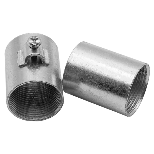UNCRIMP 25MM BZP EARTH COUPLERS (PK50) - Couplers UNCRIMP 25MM BZP EARTH COUPLERS (PK50) Couplers
