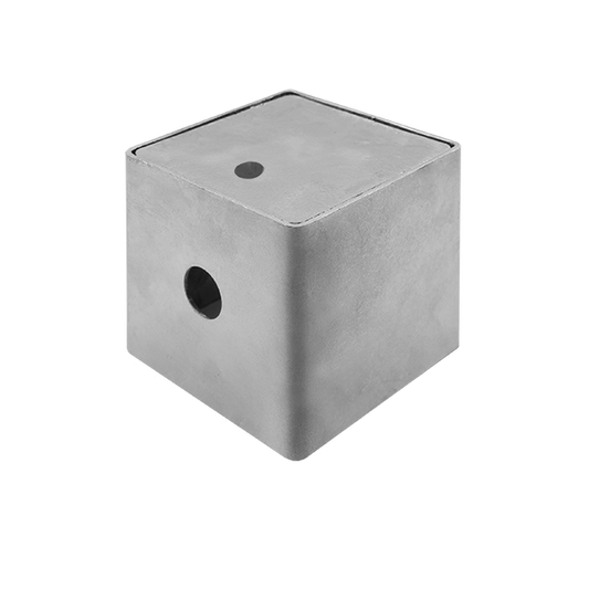 UNCRIMP 100MM X 100MM X 90MM GALVANISED EARTHING BOX - Box UNCRIMP 100MM X 100MM X 90MM GALVANISED EARTHING BOX Box