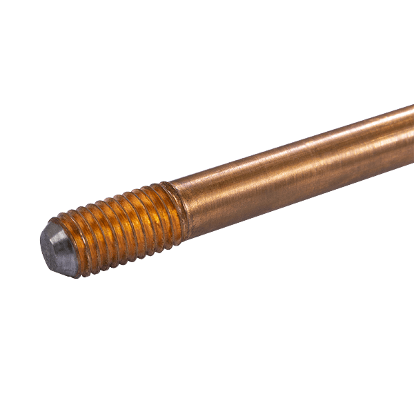 UNCRIMP 5/8'' THREADED EARTH ROD - 1200MM - Earth Rod UNCRIMP 5/8'' THREADED EARTH ROD - 1200MM Earth Rod