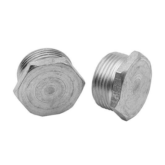 UNCRIMP 25MM BZP HEXAGON STOPPING PLUGS (PK50) - Hex Stopping Plugs UNCRIMP 25MM BZP HEXAGON STOPPING PLUGS (PK50) Hex Stopping Plugs