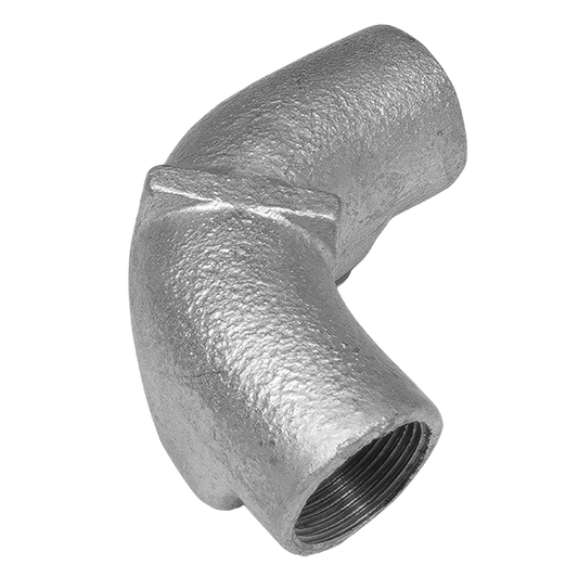 UNCRIMP 25MM GALV INSPECTION ELBOWS (PK20) - Elbows UNCRIMP 25MM GALV INSPECTION ELBOWS (PK20) Elbows