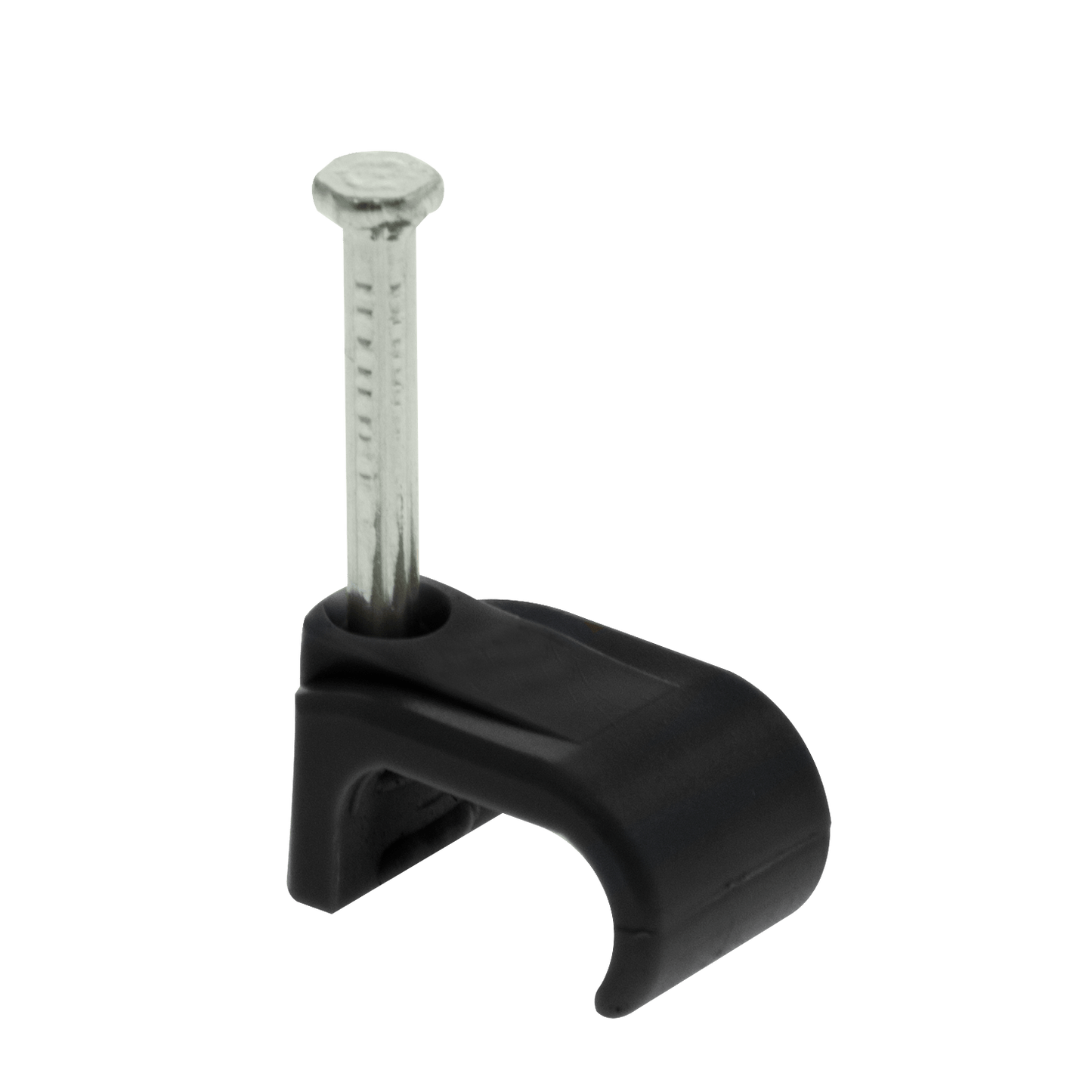 UNCRIMP 6X12.5MM DUAL COAXIAL CABLE CLIPS BLACK (PK100) - Flat Double UNCRIMP 6X12.5MM DUAL COAXIAL CABLE CLIPS BLACK (PK100) Flat Double