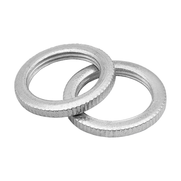 UNCRIMP 25MM BZP MILLED EDGE LOCKRINGS (PK100) - Lock Rings UNCRIMP 25MM BZP MILLED EDGE LOCKRINGS (PK100) Lock Rings