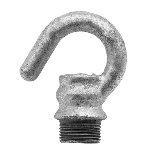 UNCRIMP SCREWED METAL HOOK - DIECAST (PK25) - UNCRIMP SCREWED METAL HOOK - DIECAST (PK25)
