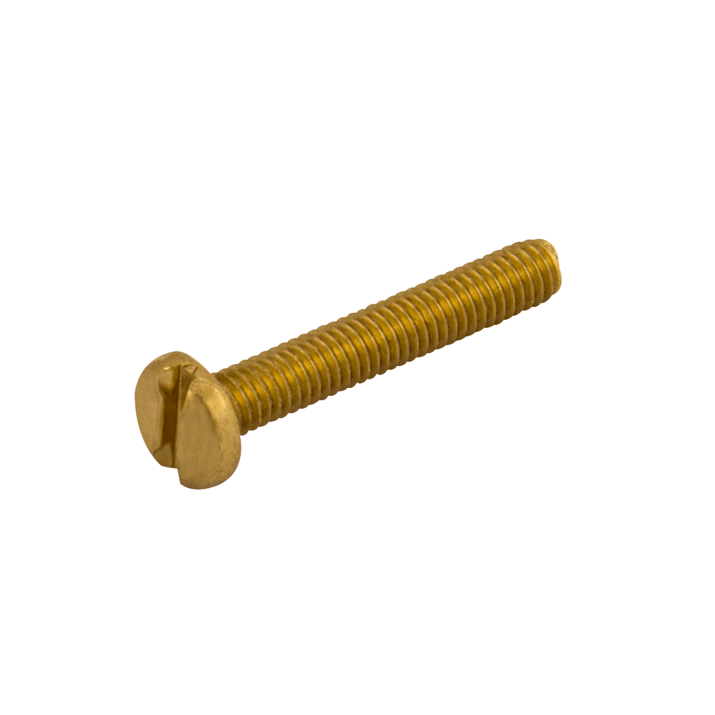 UNCRIMP M4 X 10MM SLOTTED PANHEAD BRASS MACHINE SCREWS (PK100) - Machine Screw UNCRIMP M4 X 10MM SLOTTED PANHEAD BRASS MACHINE SCREWS (PK100) Machine Screw