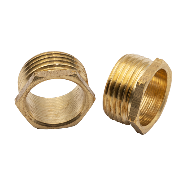 UNCRIMP 20MM SHORT PATTERN BRASS MALE BUSHES (PK50) - Bushes UNCRIMP 20MM SHORT PATTERN BRASS MALE BUSHES (PK50) Bushes