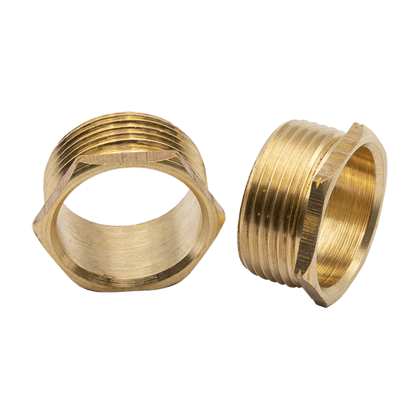 UNCRIMP 25MM SHORT PATTERN BRASS MALE BUSHES (PK50) - Bushes UNCRIMP 25MM SHORT PATTERN BRASS MALE BUSHES (PK50) Bushes