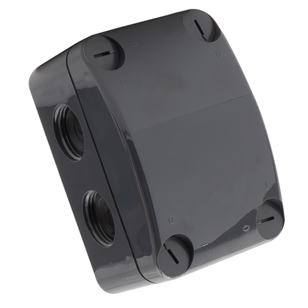 UNCRIMP 85MM X 55MM X 52MM IP66 WEATHERPROOF ENCLOSURE FURNISHED WITH 4 X 3 WAY LEVER CONNECTORS - ANTHRACITE GREY - Junction Boxes UNCRIMP 85MM X 55MM X 52MM IP66 WEATHERPROOF ENCLOSURE FURNISHED WITH 4 X 3 WAY LEVER CONNECTORS - ANTHRACITE GREY Junction Boxes