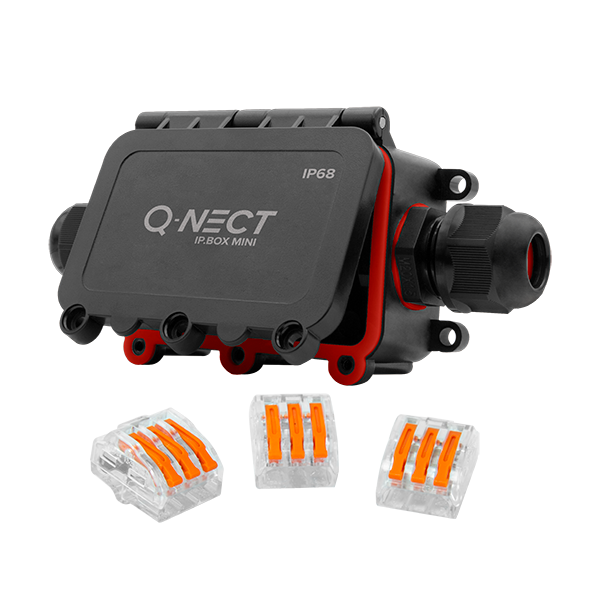 UNCRIMP 3X3 PORT LEVER 2 WAY 32A IP68 INLINE CONNECTION BOX - Connection Box UNCRIMP 3X3 PORT LEVER 2 WAY 32A IP68 INLINE CONNECTION BOX Connection Box