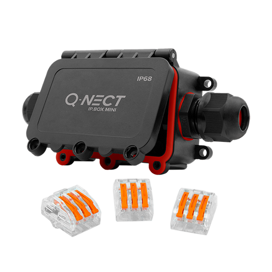 UNCRIMP 3X3 PORT LEVER 2 WAY 32A IP68 INLINE CONNECTION BOX - Connection Box UNCRIMP 3X3 PORT LEVER 2 WAY 32A IP68 INLINE CONNECTION BOX Connection Box