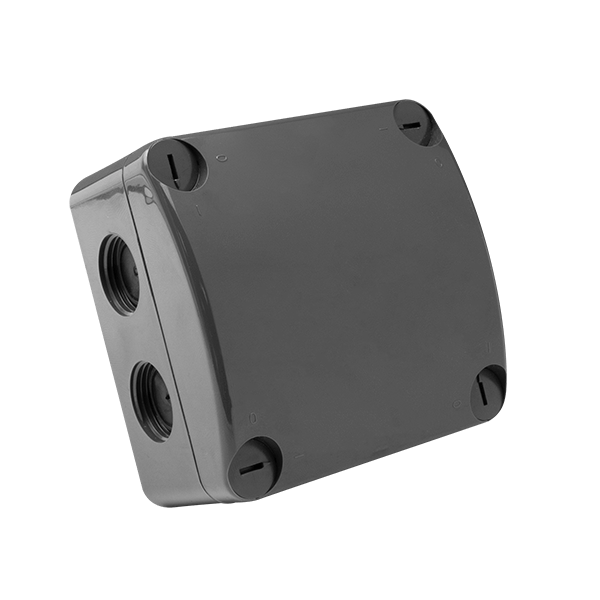 UNCRIMP 85 X 85 X 52MM IP66 WEATHERPROOF ENCLOSURE - ANTHRACITE GREY - Junction Boxes UNCRIMP 85 X 85 X 52MM IP66 WEATHERPROOF ENCLOSURE - ANTHRACITE GREY Junction Boxes