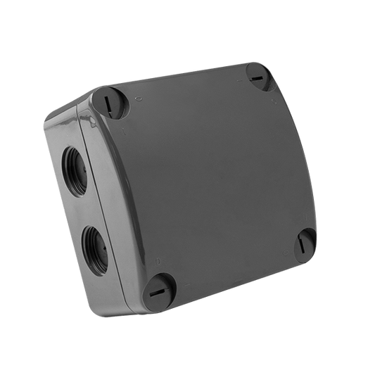 UNCRIMP 85 X 85 X 52MM IP66 WEATHERPROOF ENCLOSURE - ANTHRACITE GREY - Junction Boxes UNCRIMP 85 X 85 X 52MM IP66 WEATHERPROOF ENCLOSURE - ANTHRACITE GREY Junction Boxes